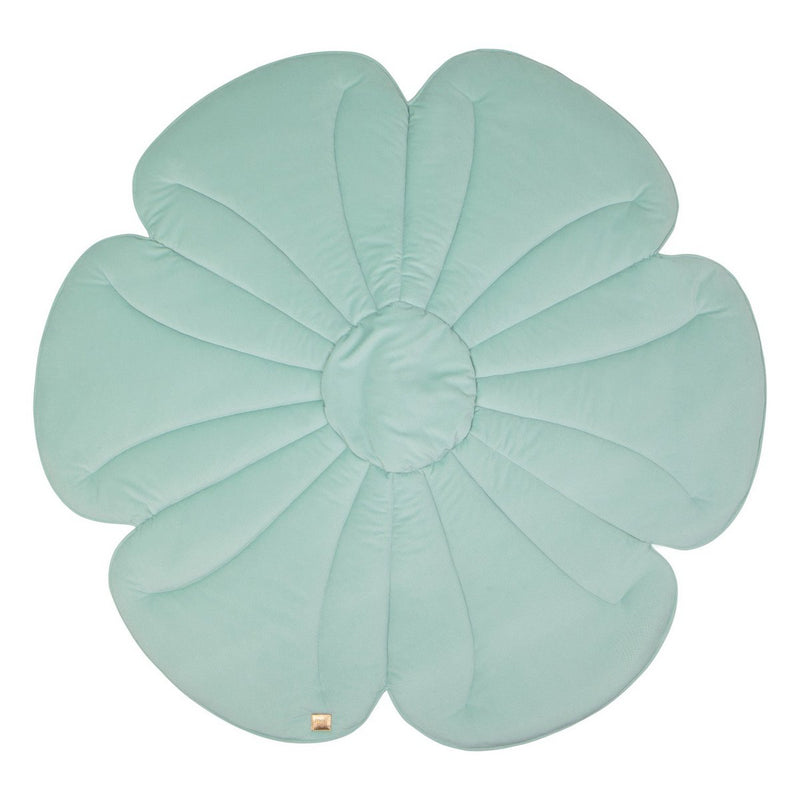 Samt-Blütenmatte „Mint Bloom“