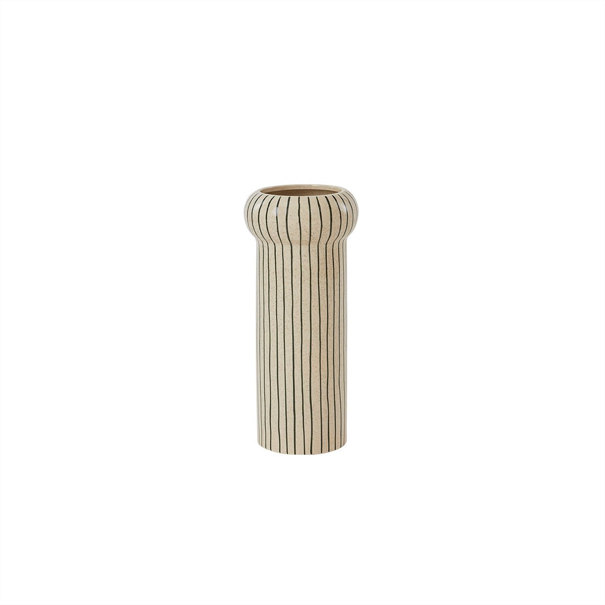 Aki Vase – Dunkelgrün – Ø18,5 × H42 cm von OYOY Living Design