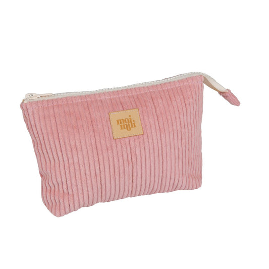 Moi Mili Cord-Kosmetiktaschen-Set „Baby Pink“ – Produktfoto 2