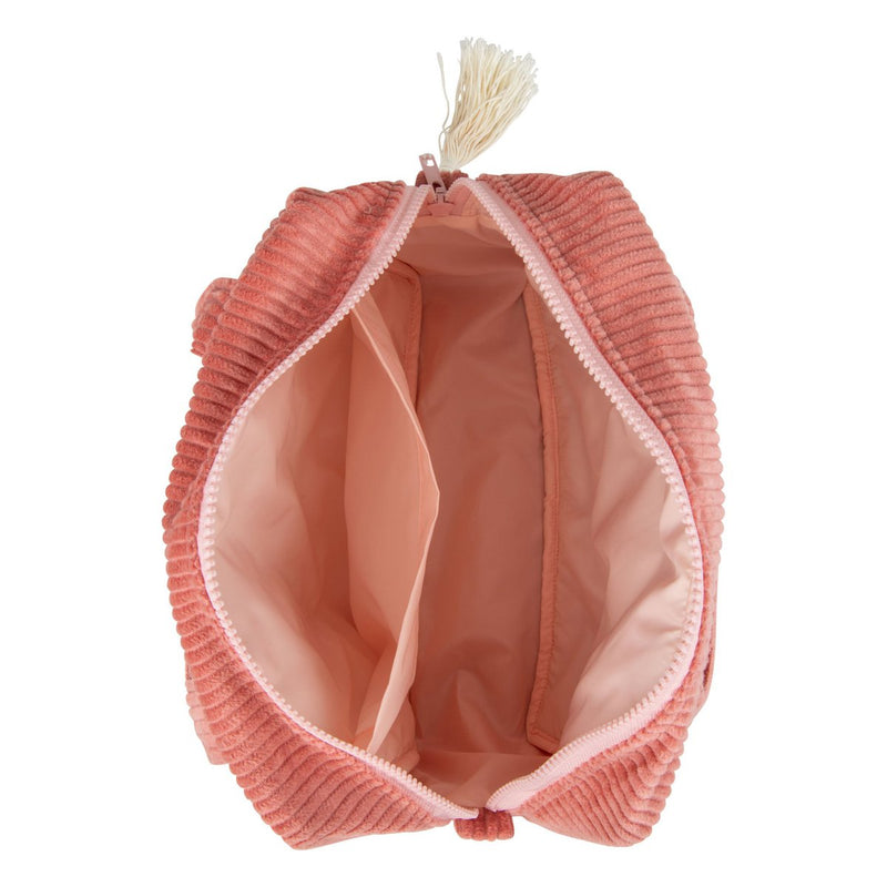 Cord-Kosmetiktaschen-Set „Coral“