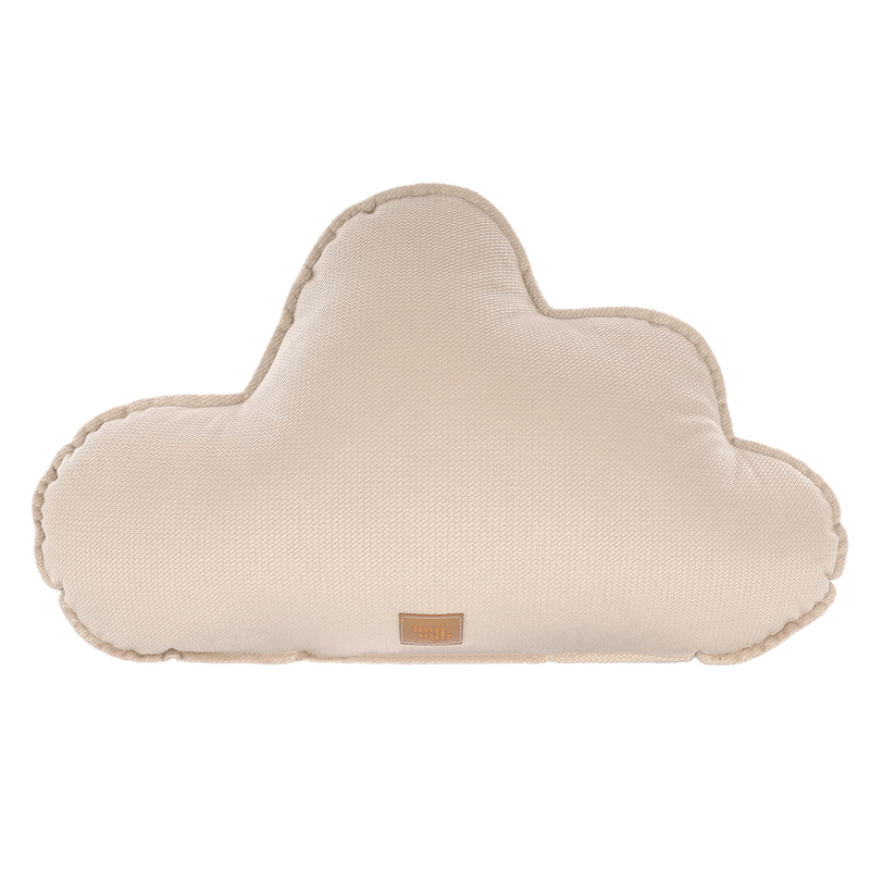 Samtwolkenkissen „Creme“