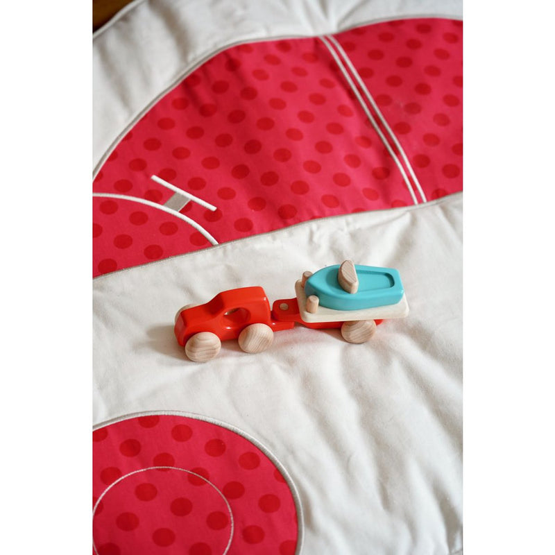 Kinder-Autoteppich „Red Dots“