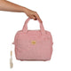 Cord-Kosmetiktasche „Baby Pink“