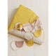 Leinen-Halbmondgirlande „Powder Pink Circus“