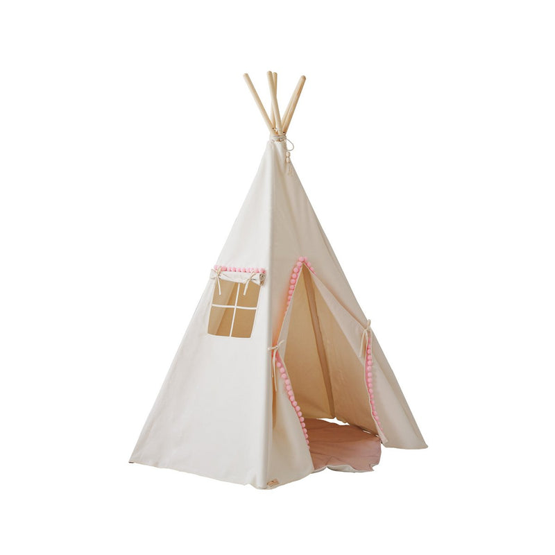 Tipi-Set „Fluffy Pompoms“