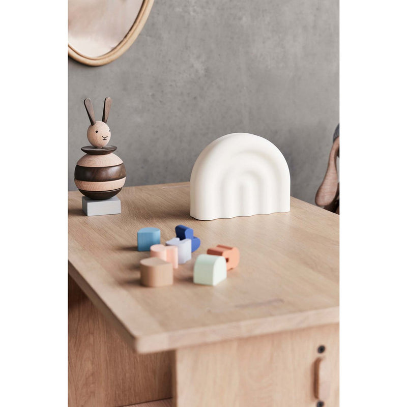 Stapelkaninchen aus Holz – Ø9 × H20,5 cm von OYOY MINI – weitere Produktansicht 4
