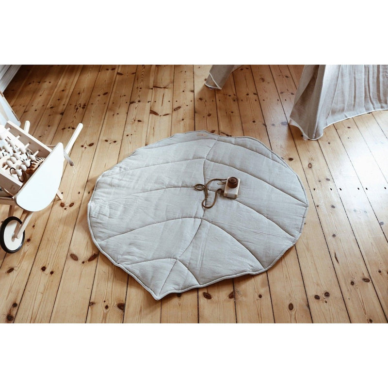 Moi Mili Tipi-Set „Natural Linen“ mit Blatt-Spielmatte – Produktfoto 4