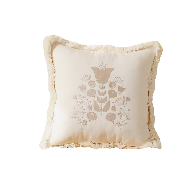 Boho-Kissen mit Stickerei