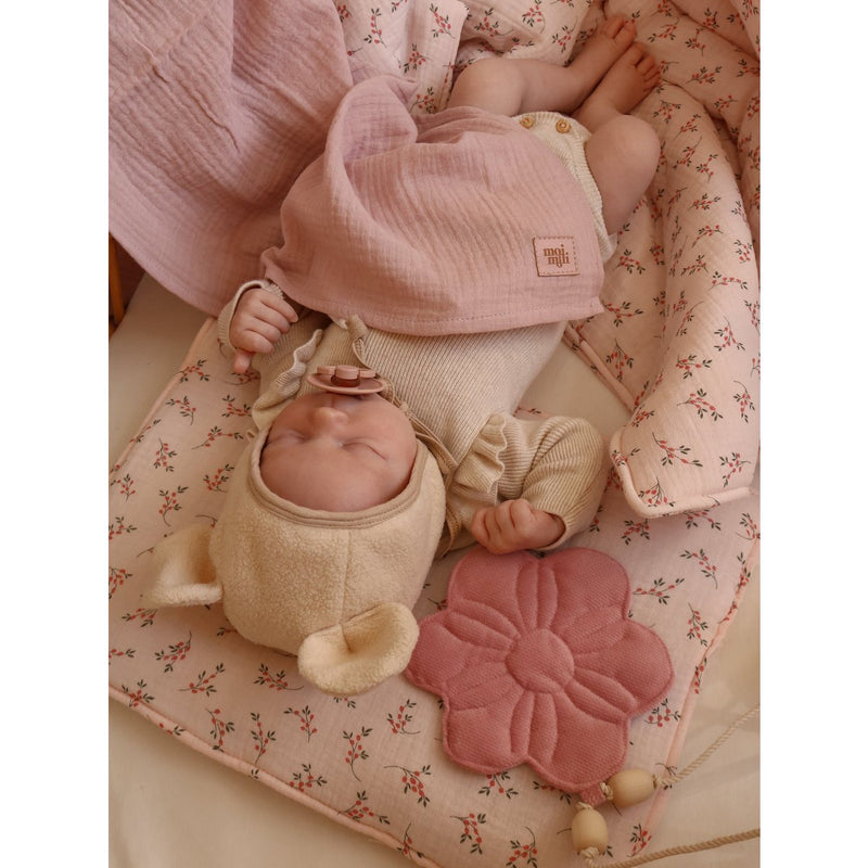 Musselin-Wickeldecke „Baby Pink“