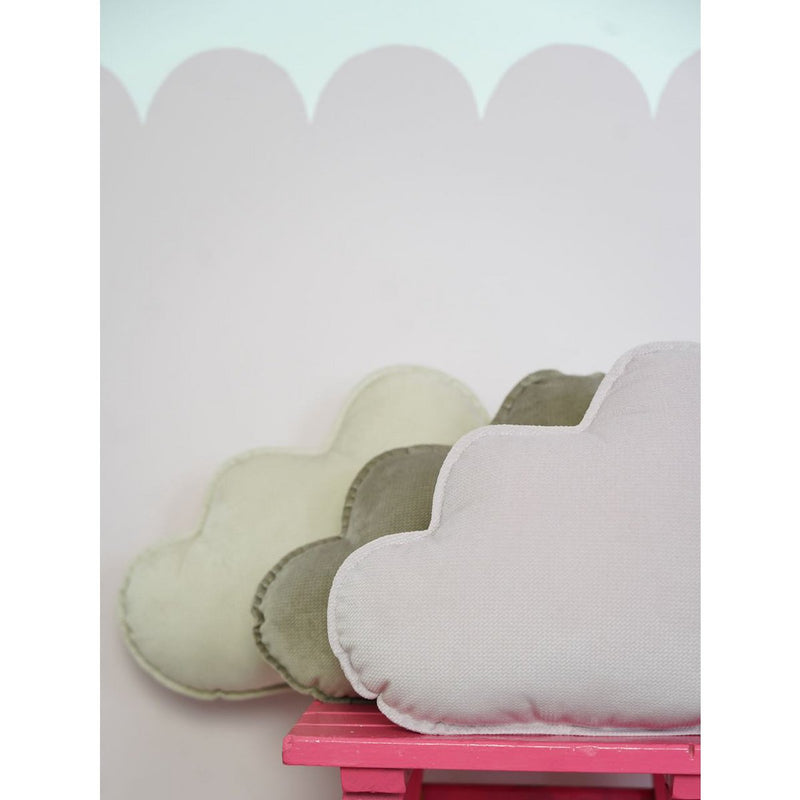 Samt-Wolkenkissen „Powder Pink“