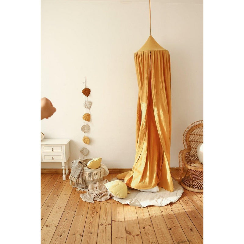 Baumwoll-Baldachin „Golden Ochre“