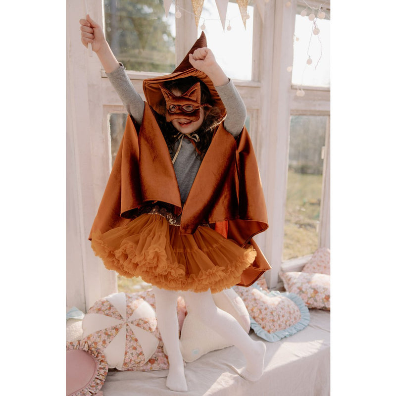 Samt-Katzenmaske „Ginger Kitty“