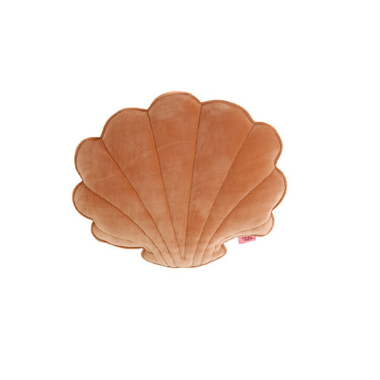 Moi Mili Samt-Muschelkissen „Caramel“ – Produktfoto 2