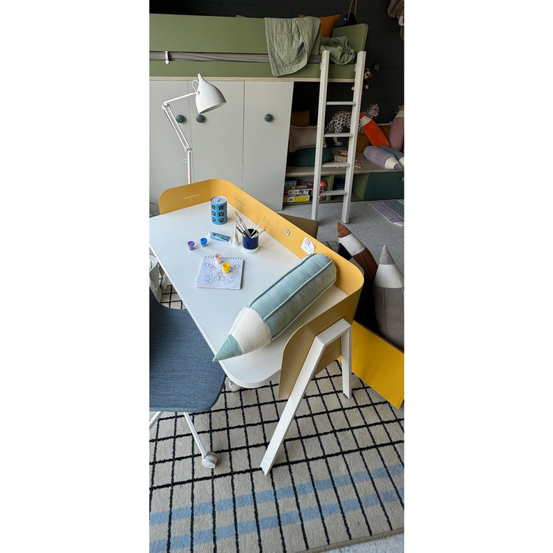 Buntstift-Samtkissen „Mint“