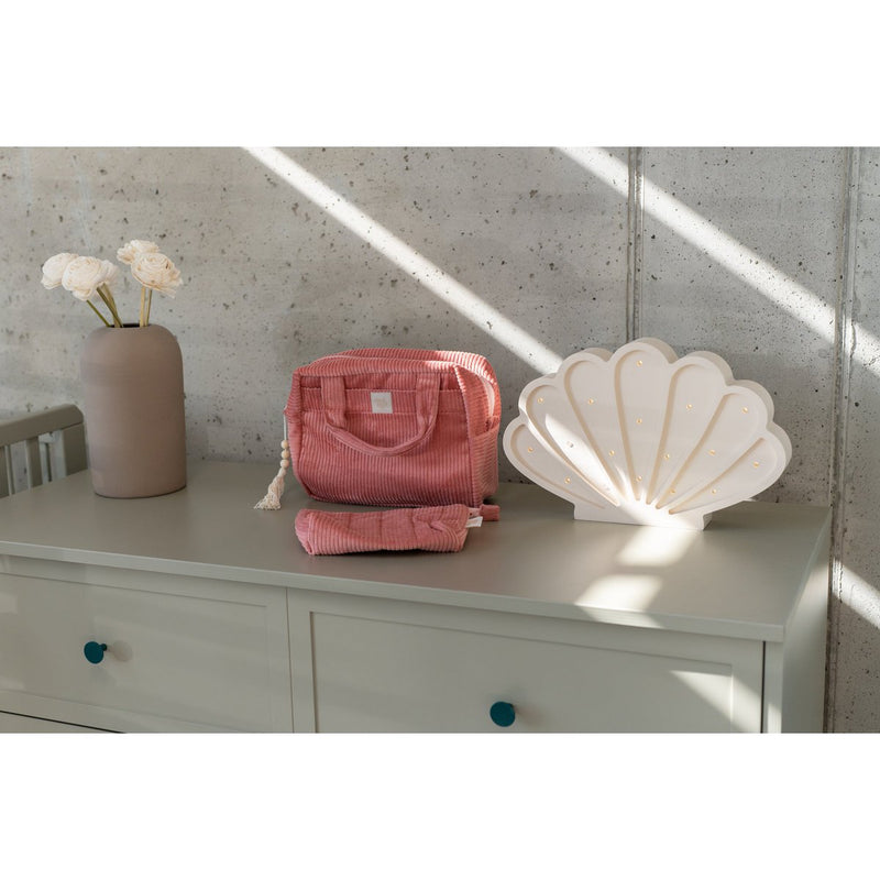 Cord-Kosmetiktaschen-Set „Coral“