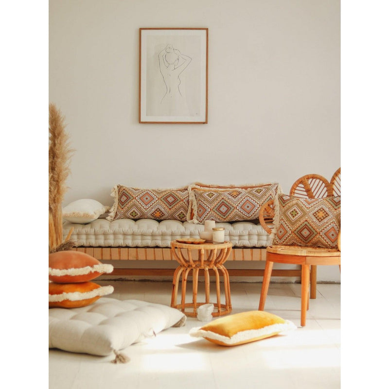 Nackenrolle „Boho Tribe“ mit Fransen