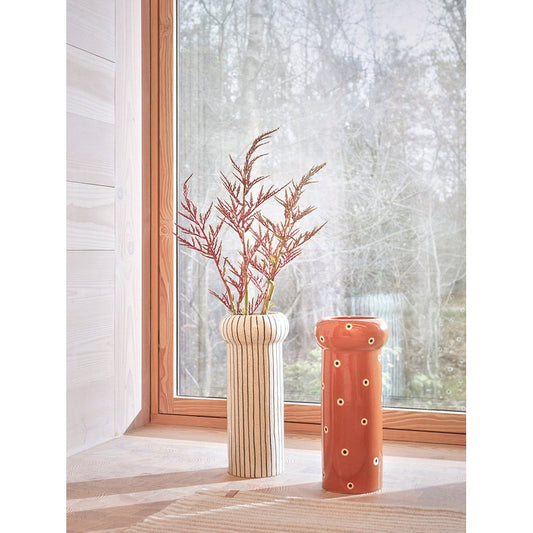 Aki Vase – Muskatnuss – Ø18,5 × H42 cm von OYOY Living Design – weitere Produktansicht 2