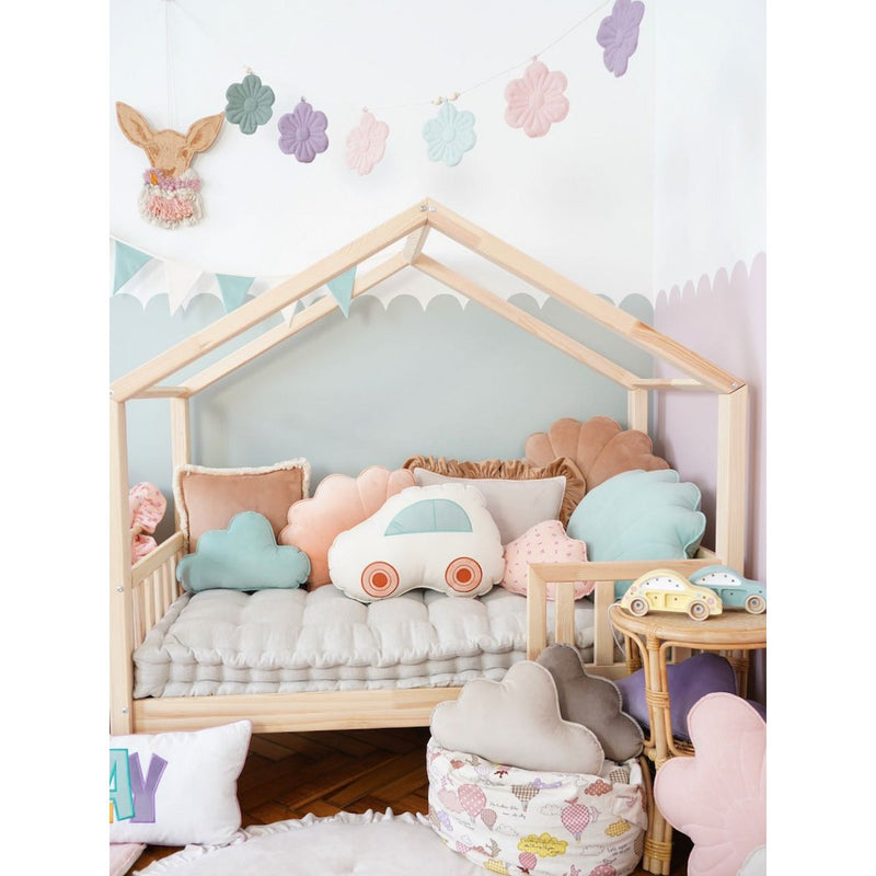 Samt-Wolkenkissen „Soft Mint“