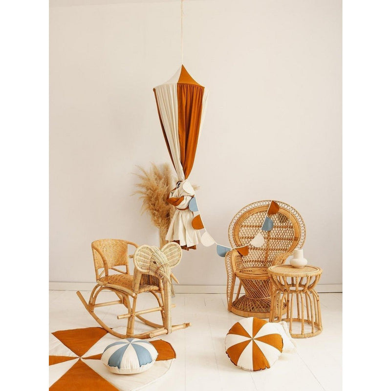 Patchwork-Kissen „Caramel Candy“