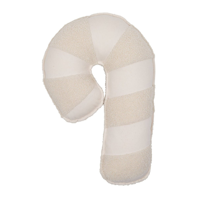 Patchwork-Lollipop-Kissen „White Lamb“