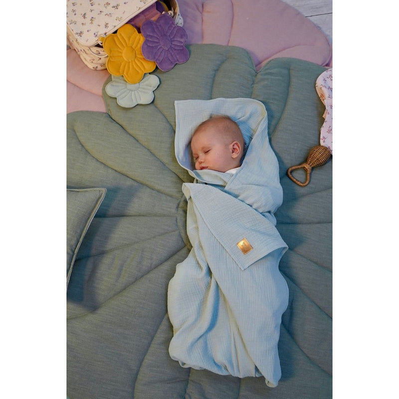 Musselin-Wickeldecke „Soft Mint“