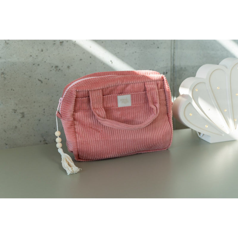 Cord-Kosmetiktasche „Coral“