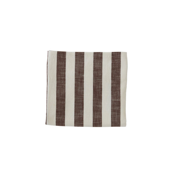 Gestreifte Tischdecke – 200 × 140 cm – Choko – H200 × B140 cm von OYOY Living Design