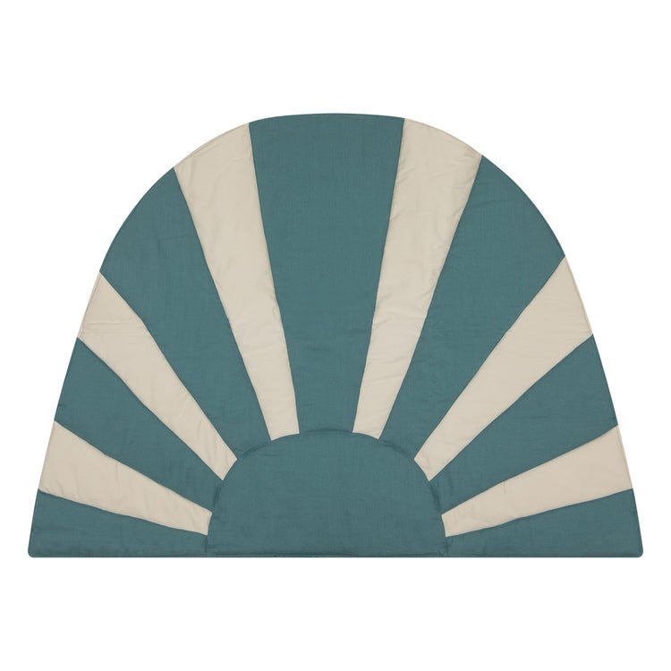 Leinen-Sonnenmatte „Wellen am Ocean Beach“
