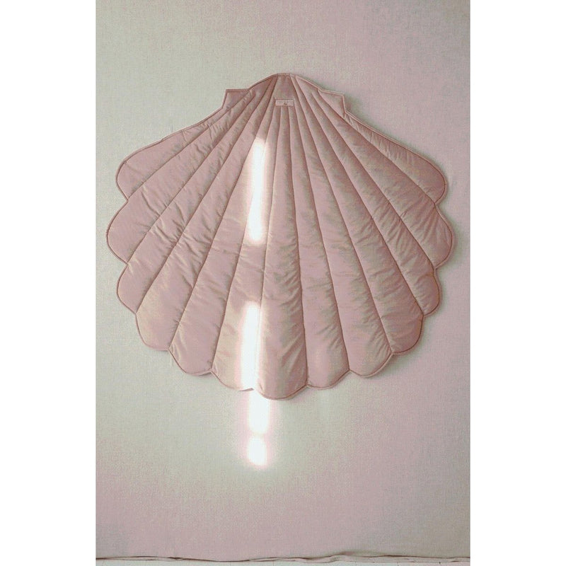 „Soft Pink“ Samt-Shell-Matte