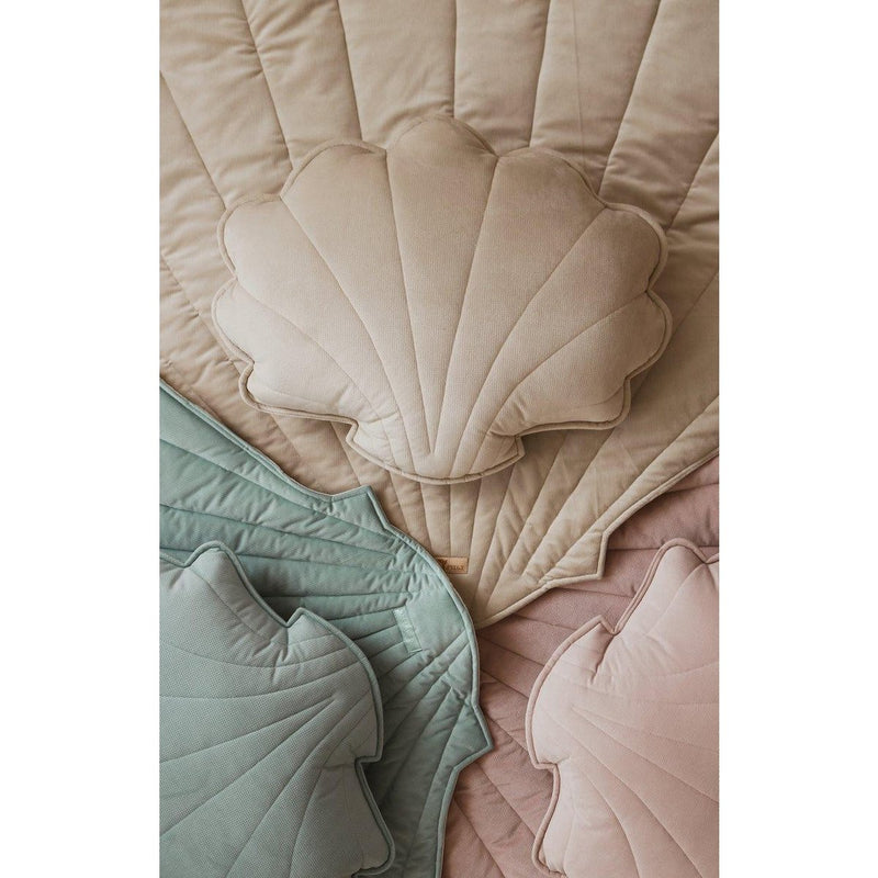 Samt-Muschelmatte „Powder Mint“