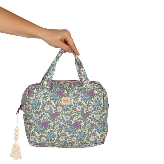 Kosmetiktaschen-Set „Pastel Meadow“ – 2-teilig