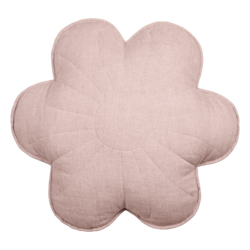 Moi Mili Leinen-Blütenkissen „Powder Rose“ – Produktfoto 3