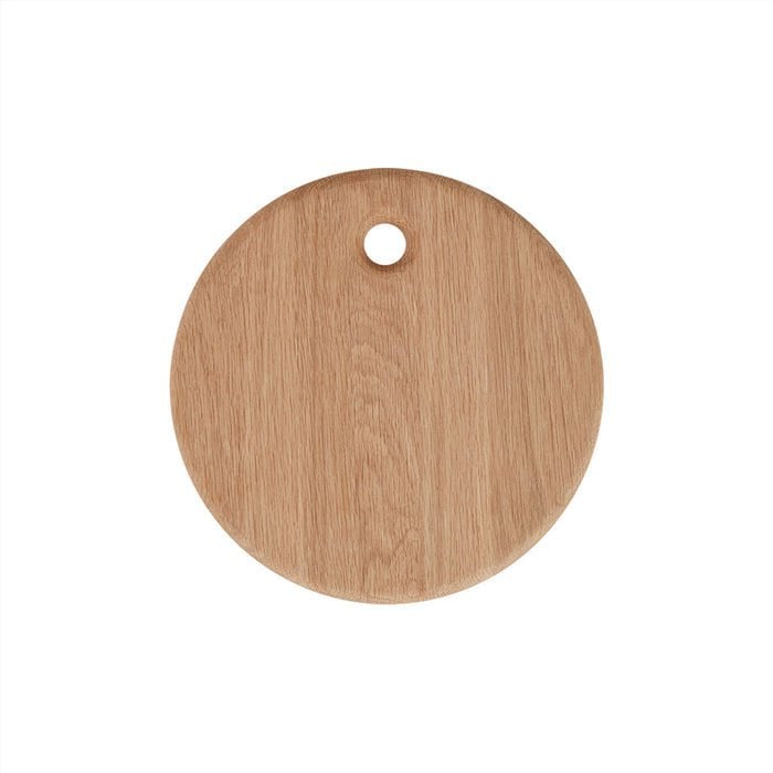 Yumi Schneidebrett – rund – Ø31,5 × H2 cm von OYOY Living Design