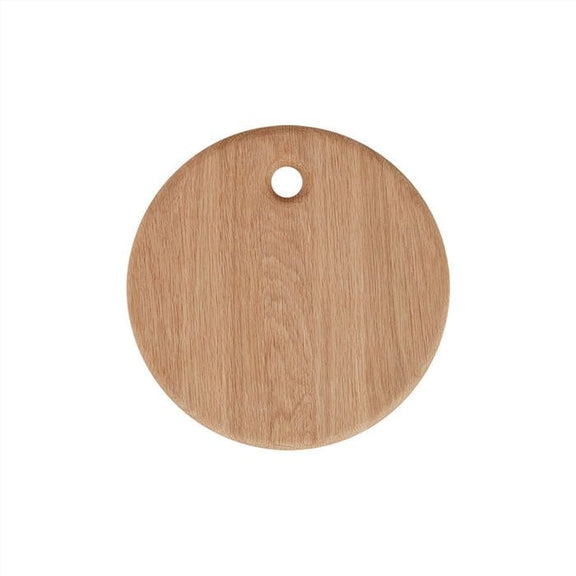 Yumi Schneidebrett – rund – Ø31,5 × H2 cm von OYOY Living Design
