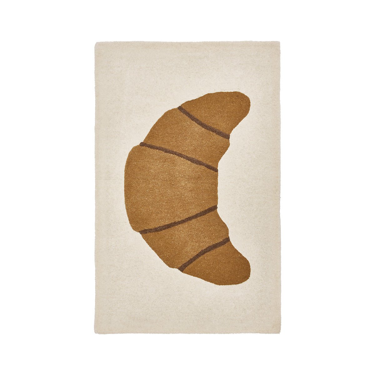 Getufteter Croissant-Teppich – H120 × B75 cm von OYOY MINI