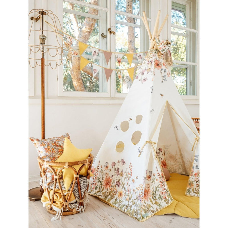 Kinder-Tipi-Zelt „Wildflowers“