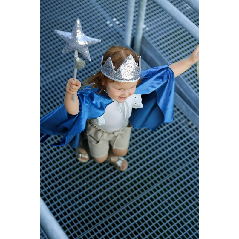 Zauberstab „Silver Magic“ mit Pailletten – Silber