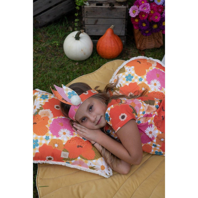 Kissen „Picknick mit Blumen“