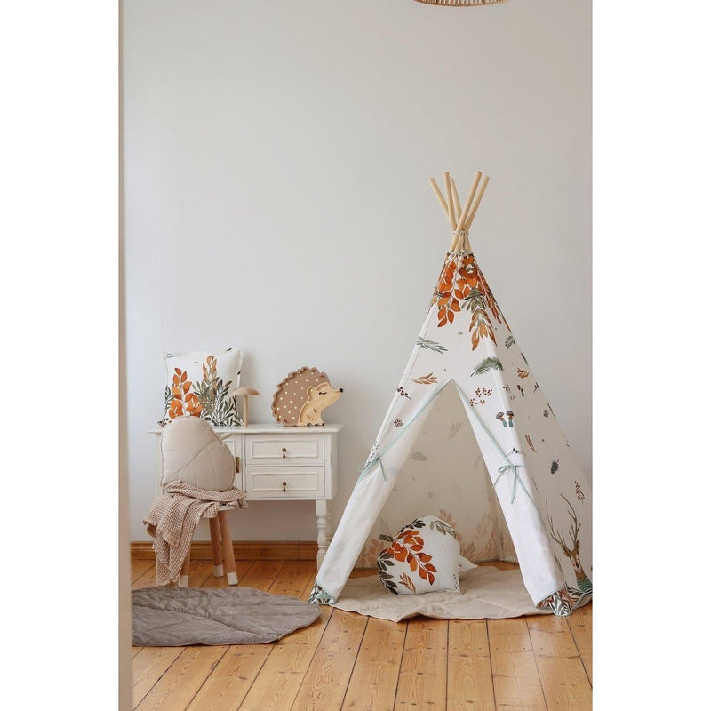 Tipi-Set „Waldfreunde“ mit Spielmatte