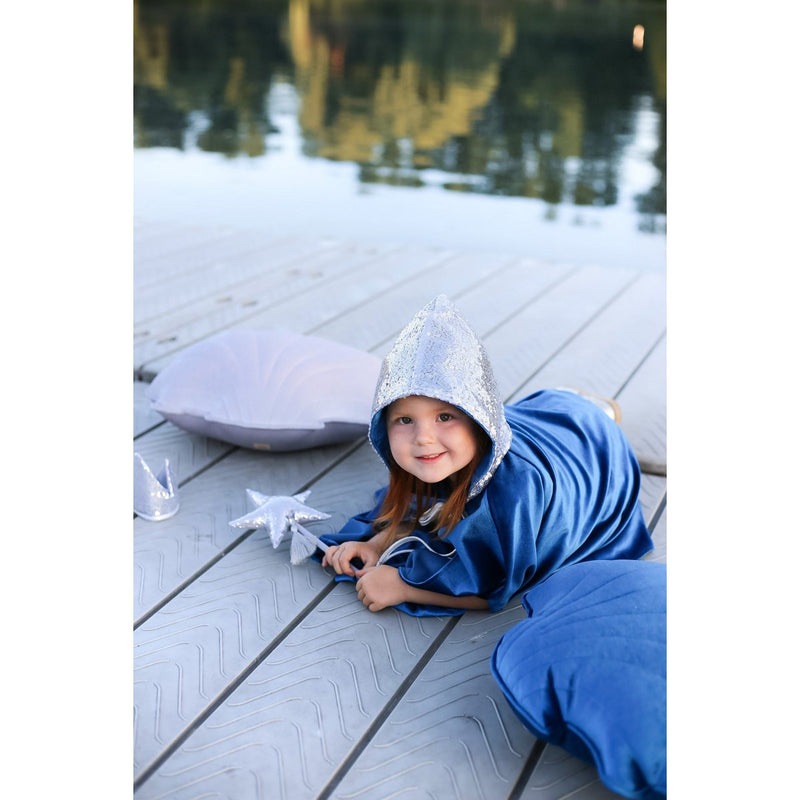 Zauberstab „Silver Magic“ mit Pailletten – Silber