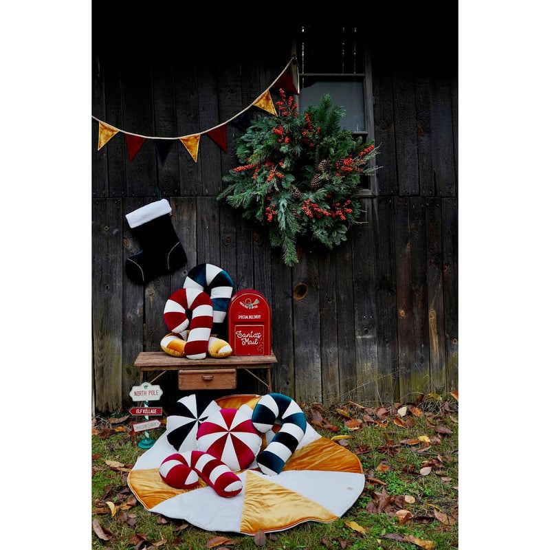 Samtgirlande „Frohe Weihnachten“
