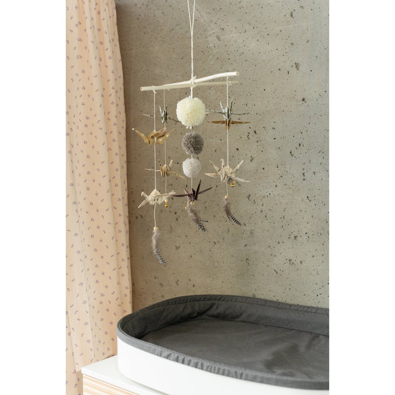 Origami-Mobile „Goldstaub“
