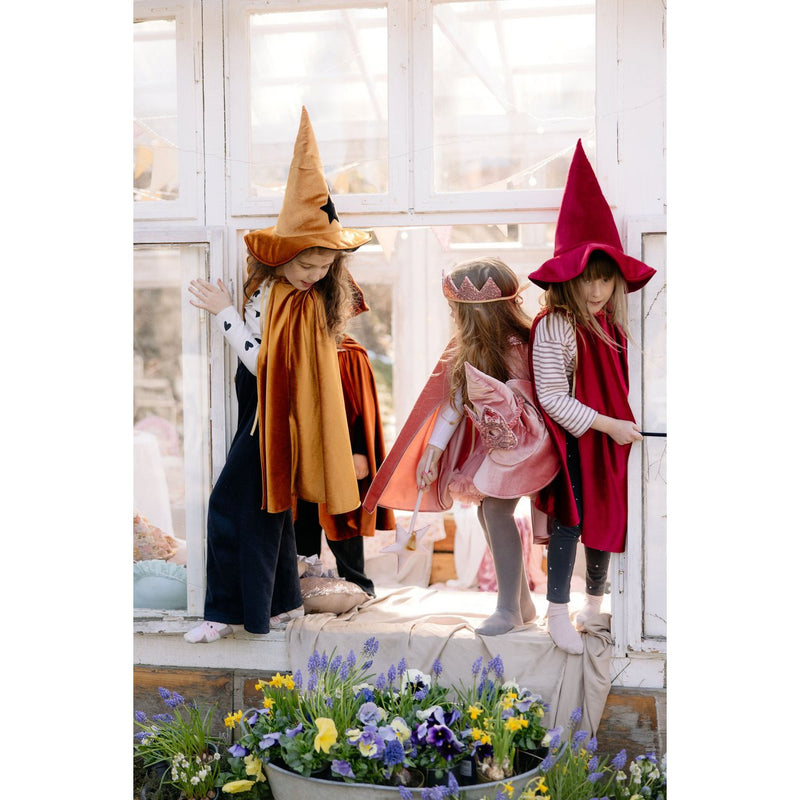 Samt-Zauberhut „Crimson Magic“