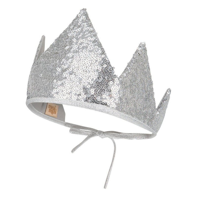 Verkleidungsset „Silver Magic“ mit Krone und Zauberstab