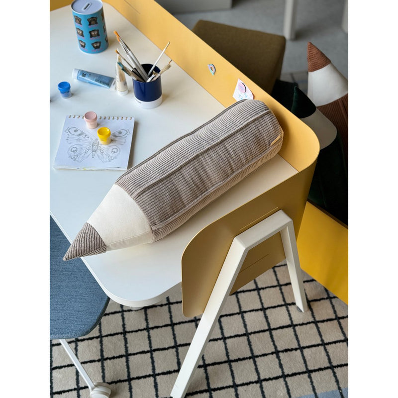 Cord-Buntstiftkissen „Latte“