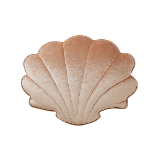 Moi Mili Samt-Muschelkissen „Beige Pearl“ – Produktfoto 2