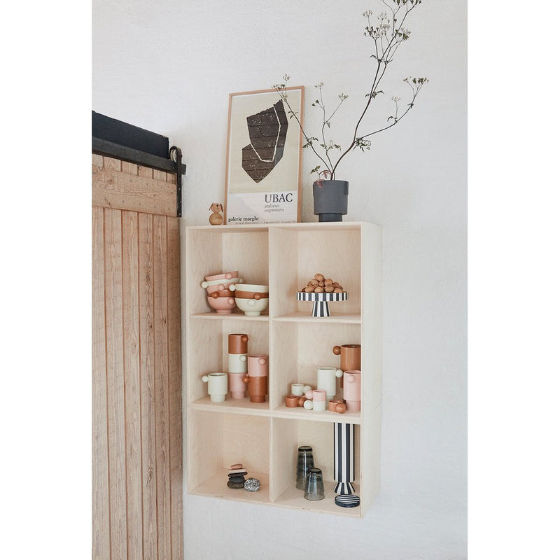 Inka Kana Topf – mittel – Anthrazit – Ø15 × H16 cm von OYOY Living Design – weitere Produktansicht 3