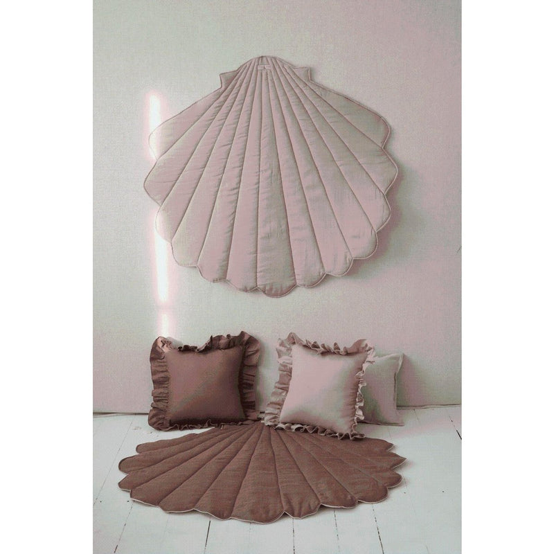 Tipi-Set „Powder Frills“ mit Muschelmatte „Powder Pink“