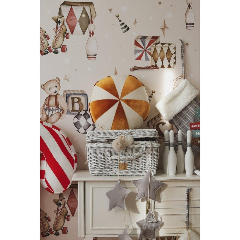 Patchwork-Kissen „Gold Candy“