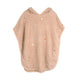FILIBABBA Bestickter Strandponcho GOTS – Frappé
